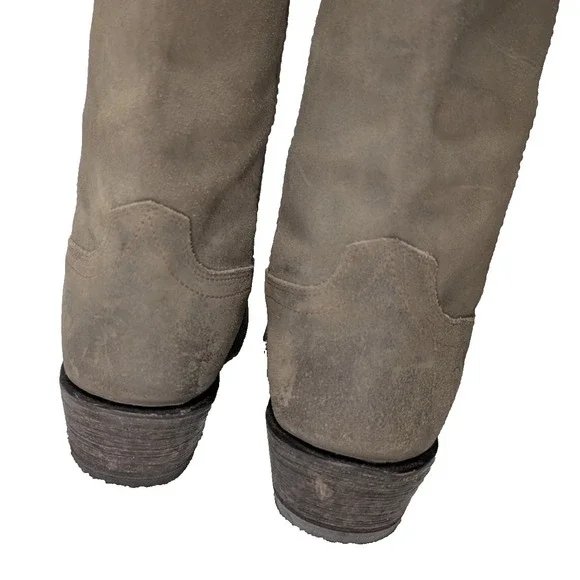 Ariat Leather Western Boot Memphis Burnt Taupe Light Brown Women's 5.5B 10047003 - Picture 11 of 16